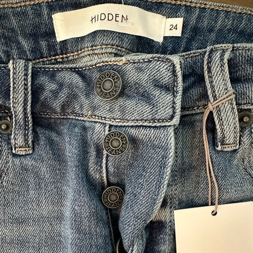 Hidden Women's Straight Leg Jeans - Blue